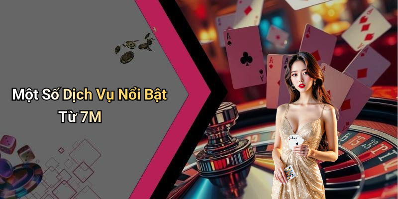 Một Số Dịch Vụ Nổi Bật Từ 7M
