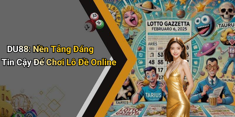 DU88: Nền Tảng Đáng Tin Cậy Để Chơi Lô Đề Online